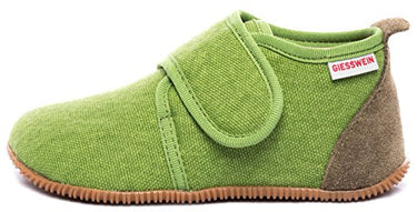 GIESSWEIN Children's Slippers Strass Slim-Fit - First Walking Shoes for Boys & Girls, Non-Slip Crawling Shoes with Velcro Fastener, Rubber Sole on Sale
